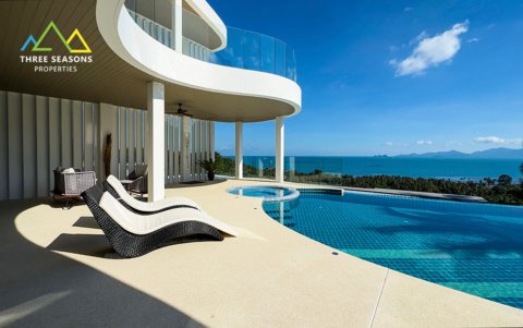 Breath taking Ocean View 3-4 beds pool villa in Bang Por