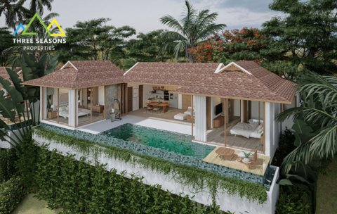 Est. 16% Gross ROI 2 bed Ocean view villa project