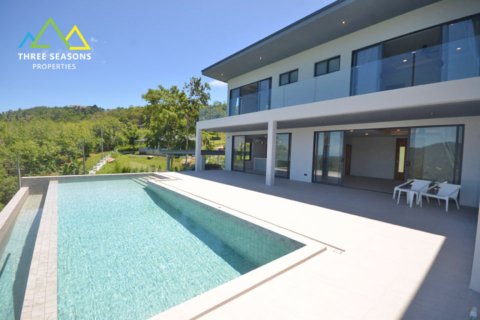 Stunning Brand New 4 bed Sea view Pool villa in Bophut