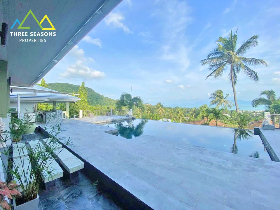 Beautiful 3 +1 bed pool villa with breath taking views