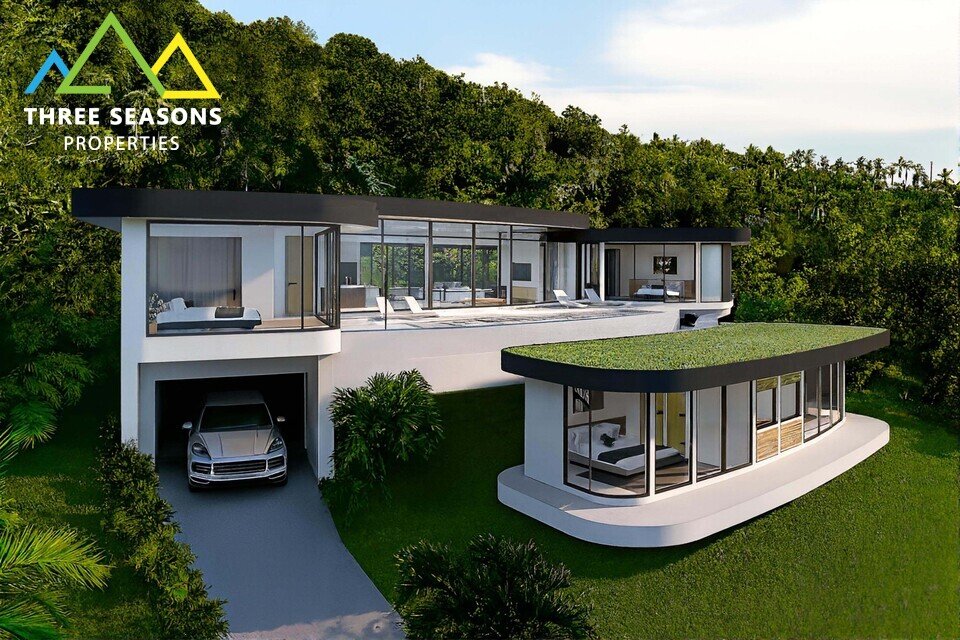 High-End 4 bedroom Seaview pool villa