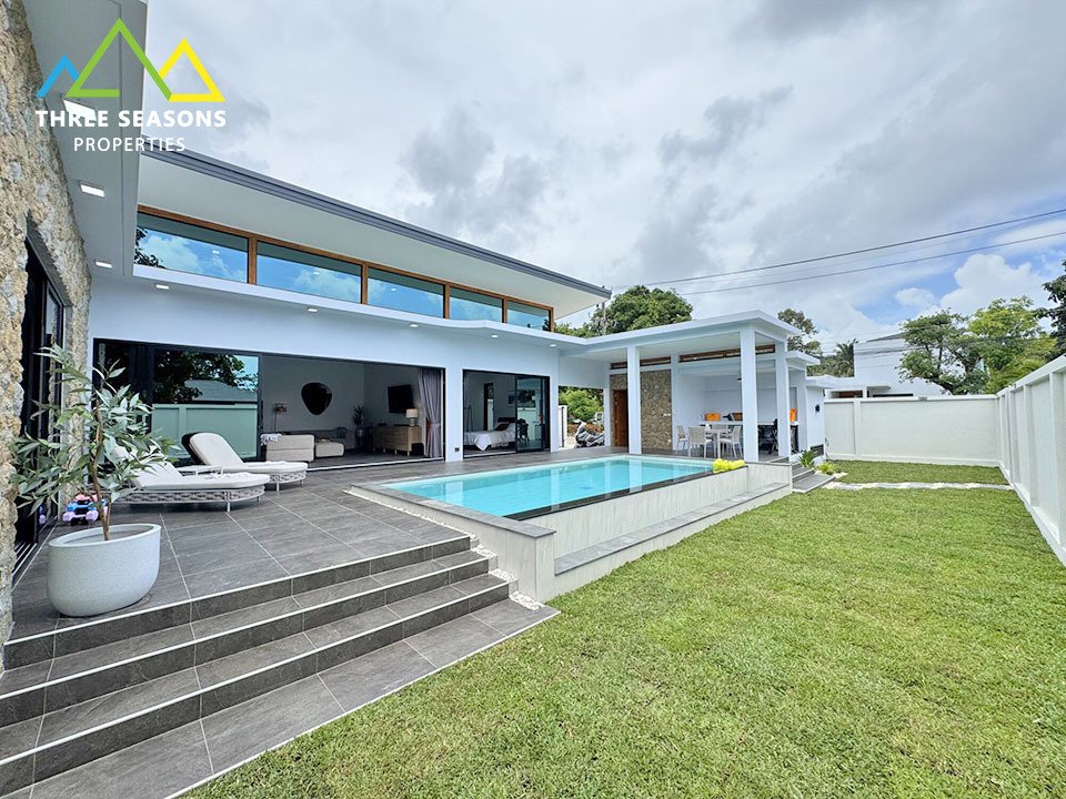 New 3 bed pool villa close distance to the beach