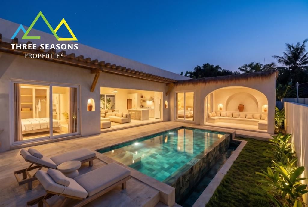 Steps from the beach 2 bed pool villa – Koh Samui