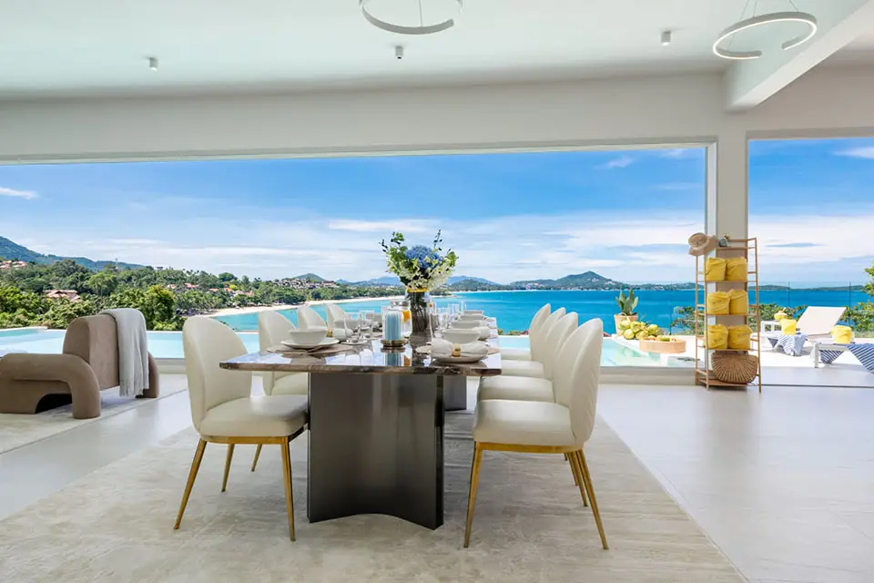 Luxury Sea-View Villa with GYM – Koh Samui