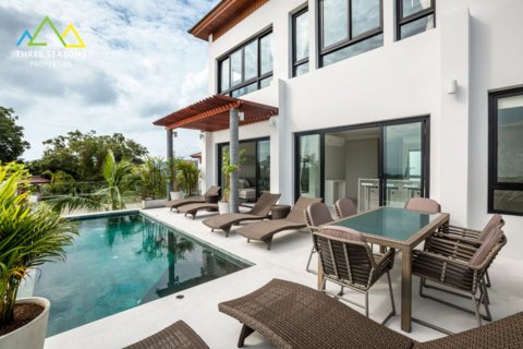 Exquisite 3 bed Sea View pool villa in Choeng Mon