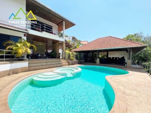 Thai villa for sale Bophut, sea view pool villa for sale,