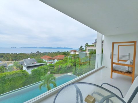 Superb Sea view Apartment for sale in koh samui