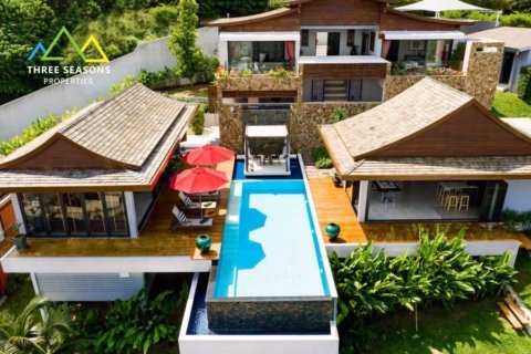 Exquisite 4 bed Ocean View Pool Villa in Bophut