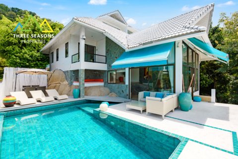 Breathtaking 4 bed Ocean View villa in Chaweng Noi