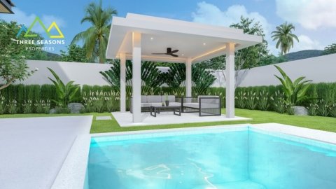 Spacious 3 bed Modern/Bali style pool villa