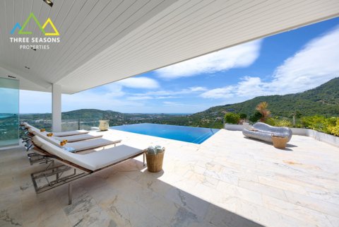 Stunning 5 bed Sea view pool villa