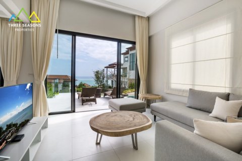 Contemporary 2 bed sea view pool villa