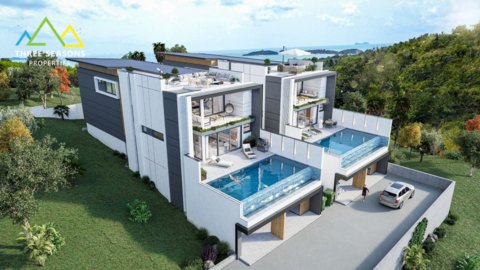 OFF-Plan 4 bed Ocean view pool villa