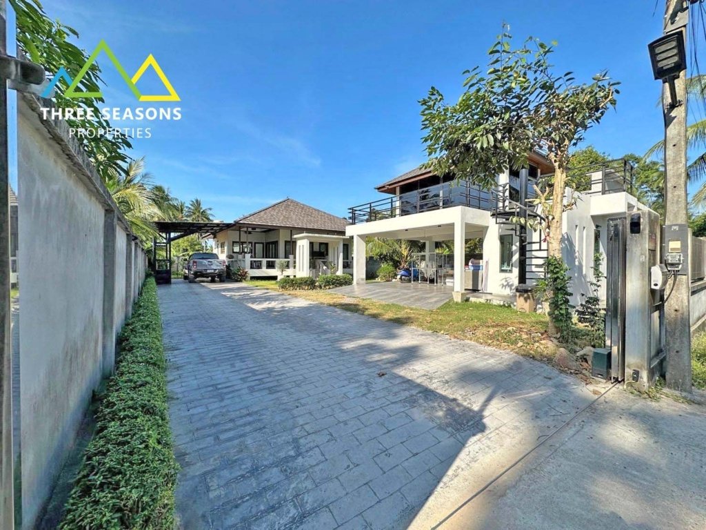 Garden villa Maenam, 3+ bedroom garden villa for sale Samui, villa for sale Samui