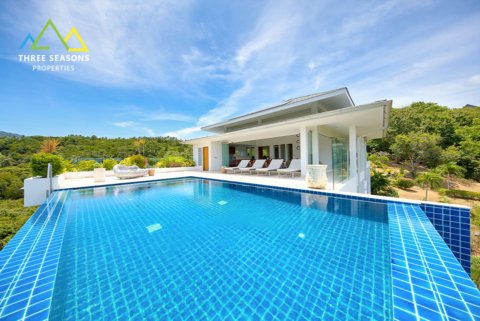 Stunning 5 bed Sea view pool villa