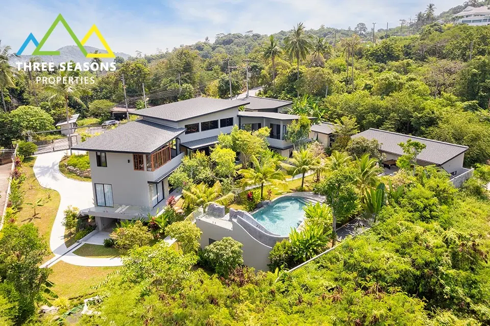 Luxury villa with office, cinema and GYM – Koh Samui