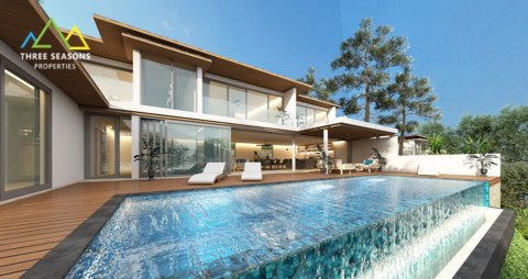 Sublime sea view villa with panoramic view for sale in ko samui