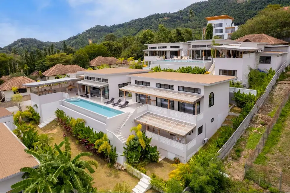 4-Bedroom Sea View Villa Near Namuang Waterfall – Koh Samui