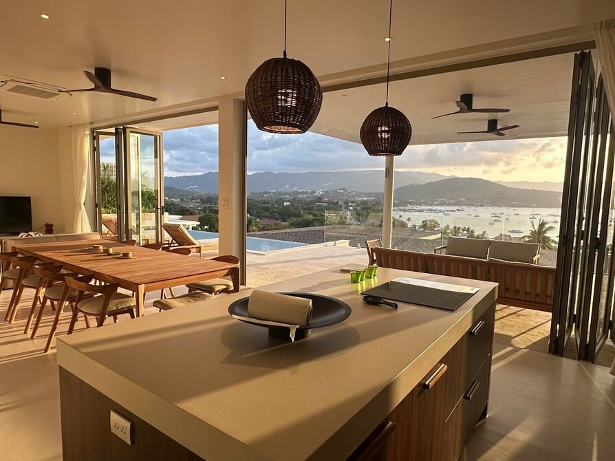 Brand new sunset sea-view villa at Bangrak – Koh Samui