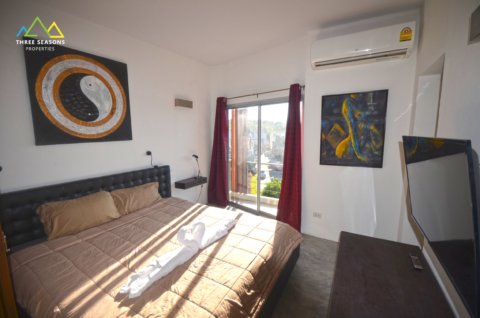 2 bedrooms partial sea view apartment for sale in bangrak - ko samui