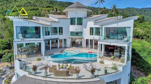 Villa Paradis: Luxury Living with Unparalleled Sea Views in Koh Samui