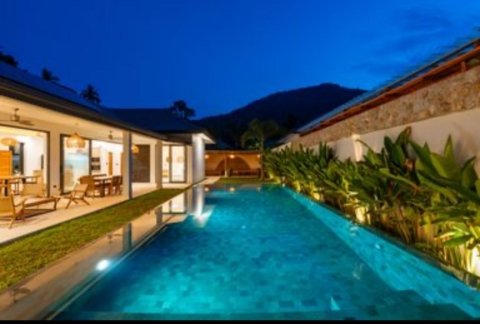 Luxury Villa in Idyllic Tropical Setting, In Koh Samui