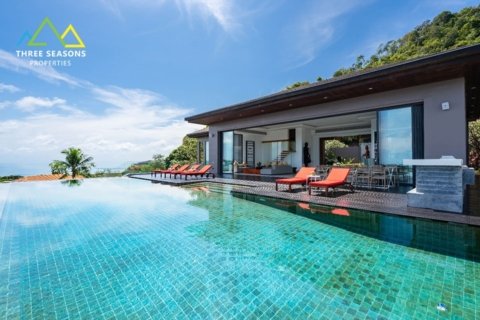 Exquisite Villa with Panoramic Sea Views in Koh Samui