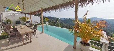 3beds villa with a Mesmerizing sea view, In Koh Samui