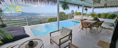 3beds villa with a Mesmerizing sea view, In Koh Samui