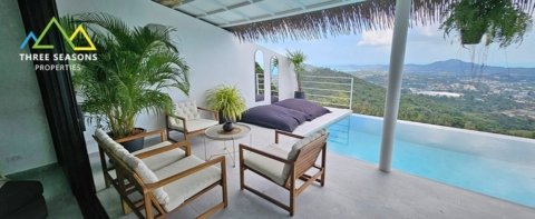 3beds villa with a Mesmerizing sea view, In Koh Samui