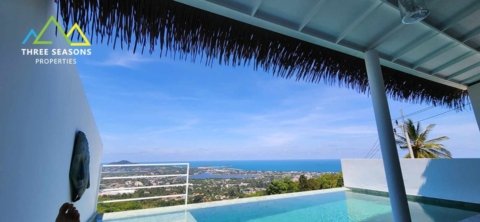 1 bed pool villa with a mesmerizing sea view, in Koh Samui