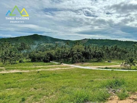 Superb Sea view land of 1 rai, very easy access in koh Samui