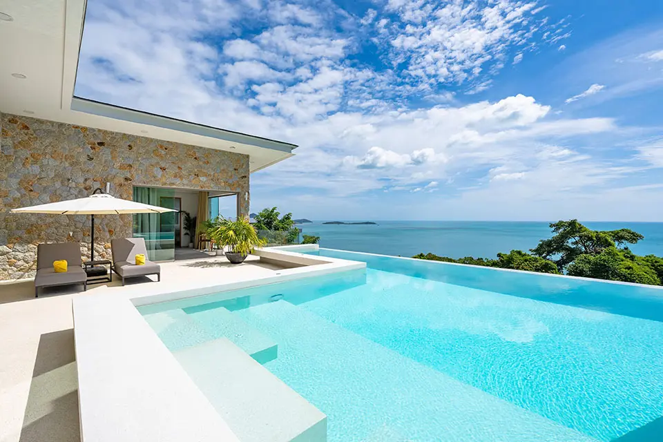 Luxury Villa with Panoramic Sea View in Chaweng Noi – Koh Samui
