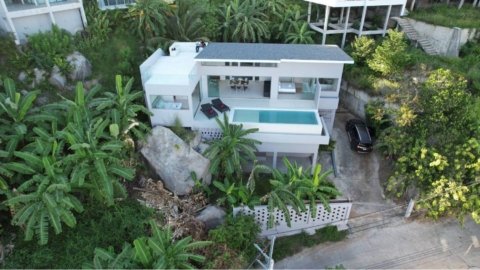 Modern sea view villa for sale koh samui