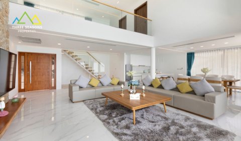 Modern 5 Bedroom Pool Villa with a Stunning Seaview in koh samui