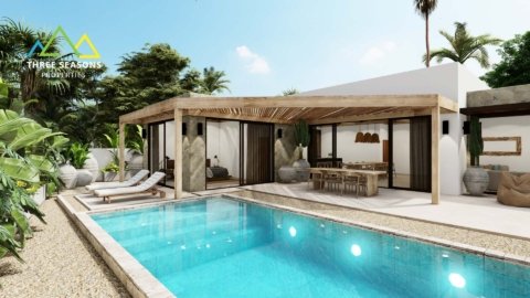 Modern Balinese villa, pool villa for sale, villa on Koh Samui
