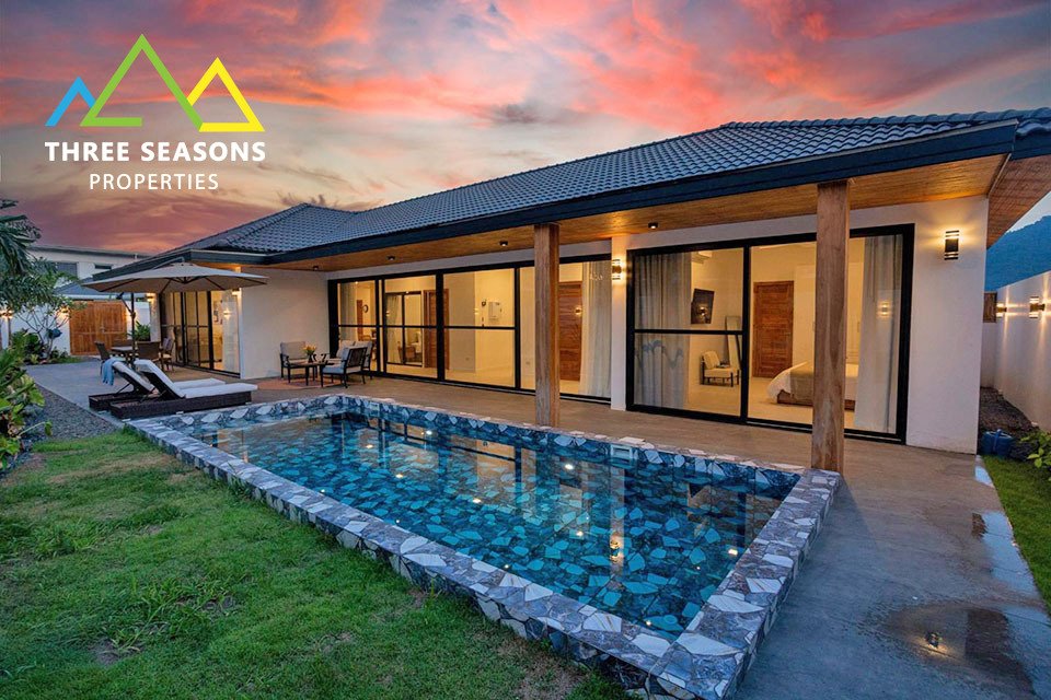 New 3 Bedroom Pool Villa Near Lamai Center and Windfield School – Koh Samui
