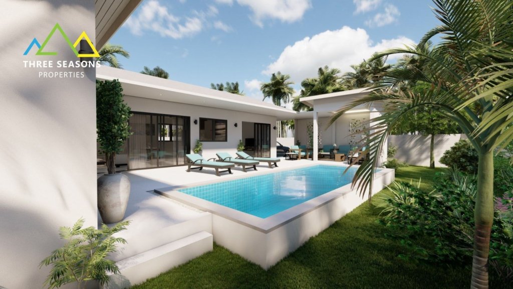 MODERN 3 BEDS VILLA, COMBINE ELEGANT DESIGN WITH COMFORTABLE LIVING