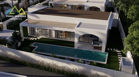 Modern Mediterranean 3 beds pool villa