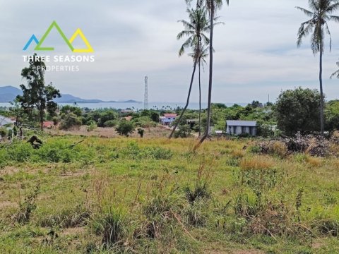 Flat Sea View Land in Koh Samui