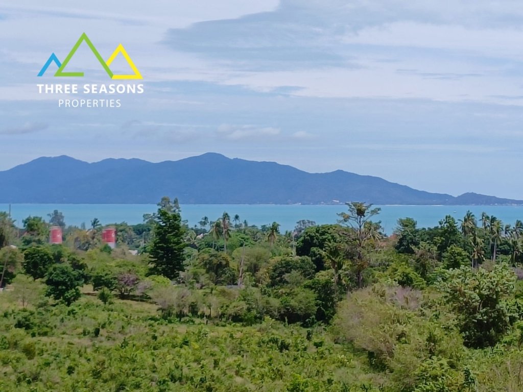 Sea View Land Project in Bophut, Koh Samui.