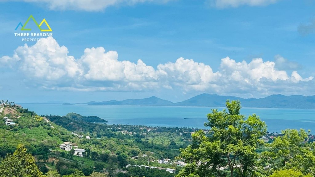 Unlockable prime sea view land in Bophut, Koh Samui