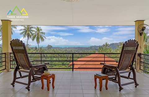 Ultimate family house, with a 7 beds Seaview villa in Koh Samui