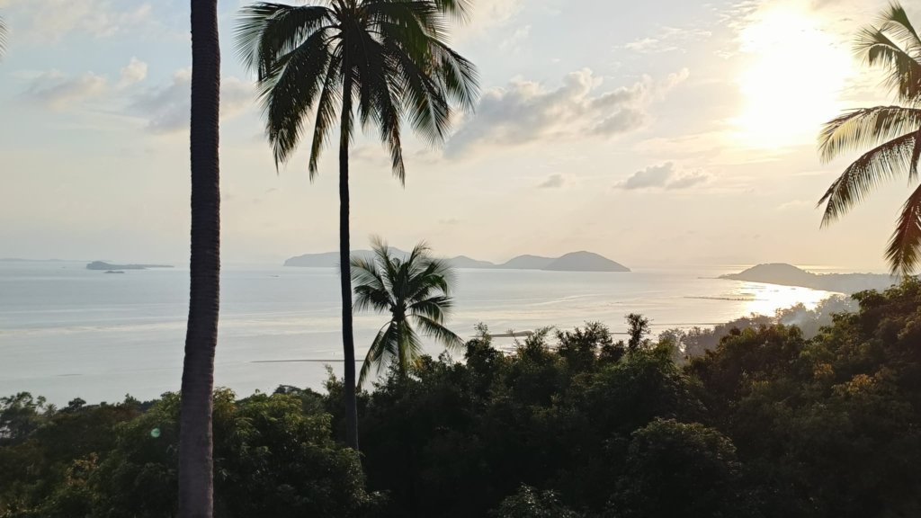 Stunning sea view in a private luxury domain in Koh Samui