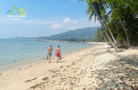Rare Opportunity: Prime Beachfront Land in Lamai with Hotel License Potential! in Koh Samui