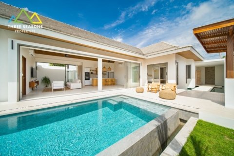 Location, quality and design for this amazing 3beds villa fully furnished in Koh Samui.