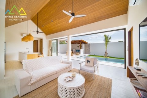Location, quality and design for this amazing 3beds villa fully furnished in Koh Samui.