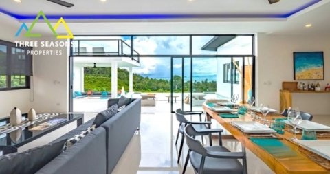 Exquisite seaview villa: Your Bangpor Paradise Awaits, in Koh Samui