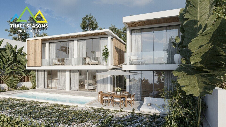 Modern luxury villa with infinity pool and ocean view in Plai Laem Koh Samui