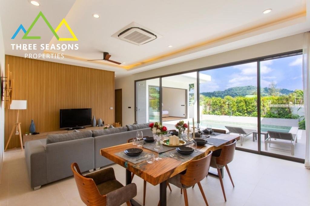 Villa con piscina e 3 camere da letto in posizione privilegiata a Bophut – Koh Samui